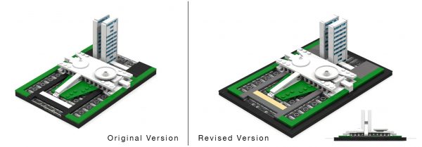Minor changes between original version (left) and final version (right)