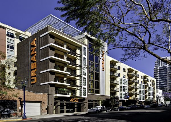 Completed Urbana building. (Photo provided by Architects Orange.)