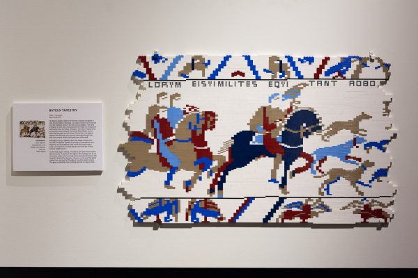 Fragment of the Bayeux Tapestry.