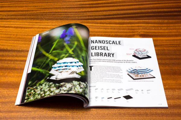 Detailed instructions to build a nanoscale model of the Geisel Libray.