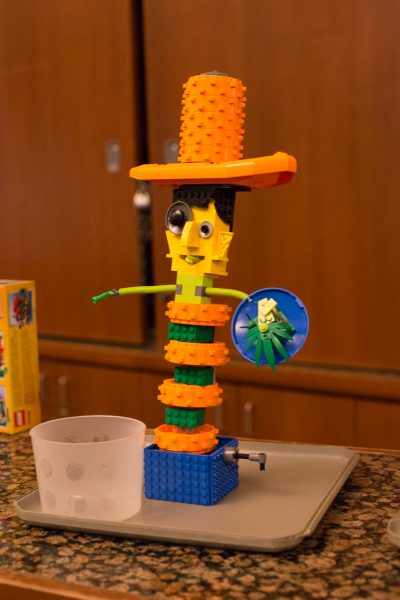 The winning model in the "Madness" themed Master Builder competition.