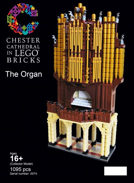 Chester Cathedral Organ, by Bright Bricks (Photo: chestercathedral.com)