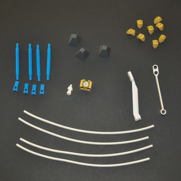 Rare and interesting parts included in this set.