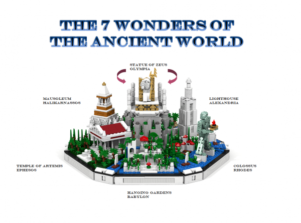 7 Wonders of the Ancient World, by  Ymarilego, on LEGO Ideas.