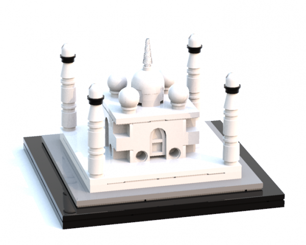 Taj Mahal, by Theengineer24, on LEGO Ideas.