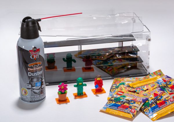 Keep a can of compressed air handy; the acrylic panels seem to attract dust.