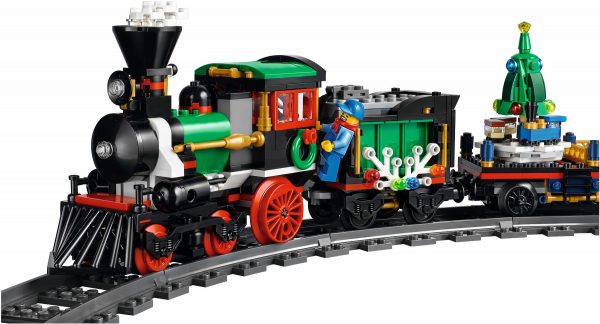 #10254 Winter Holiday Train is pretty simple for the "Creator Expert" series.