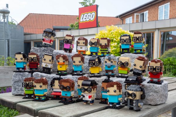 BrickHeadz figures of all the participants in the 2018 Fan Media Days event.