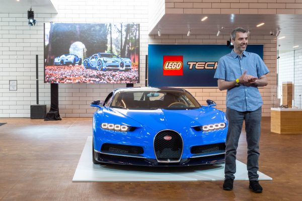 Press Release unveiling the new LEGO Technic Bugatti Chiron set.