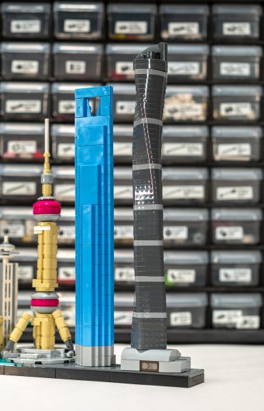 Shanghai Tower (on right).
