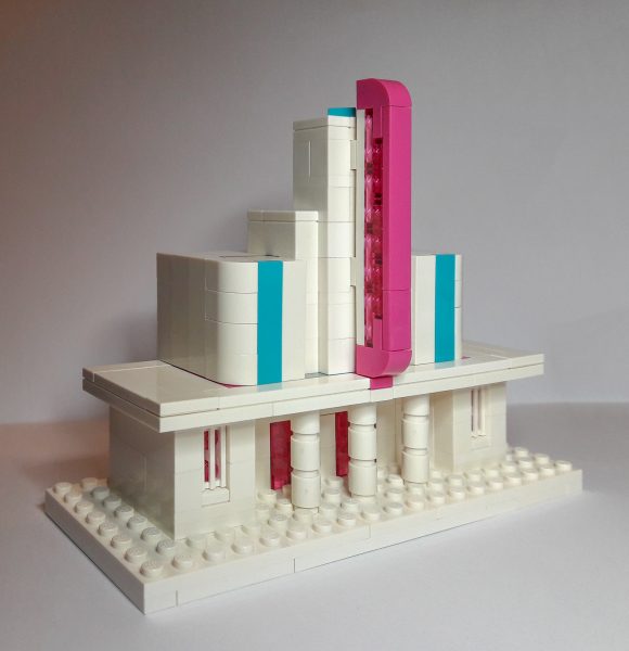 Art Deco Theatre from 'The LEGO Architect' book.