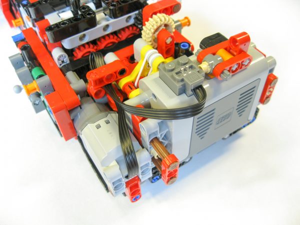 Battery box and Motor.