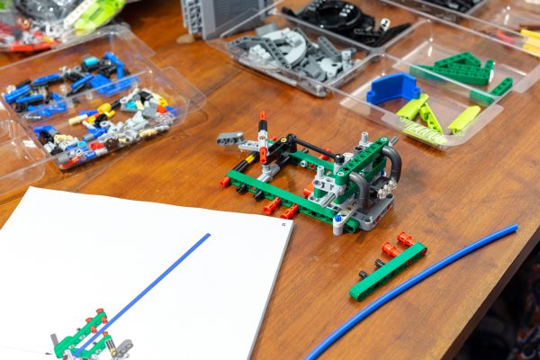 Starting to build the front cab.