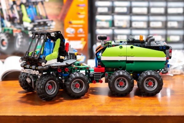 By the end of stage two, we have a nice looking truck, but we still need the crane!