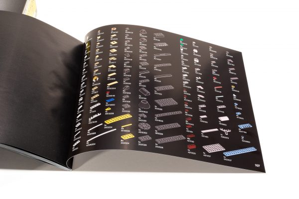 Complete parts list on the back page of the instructions.