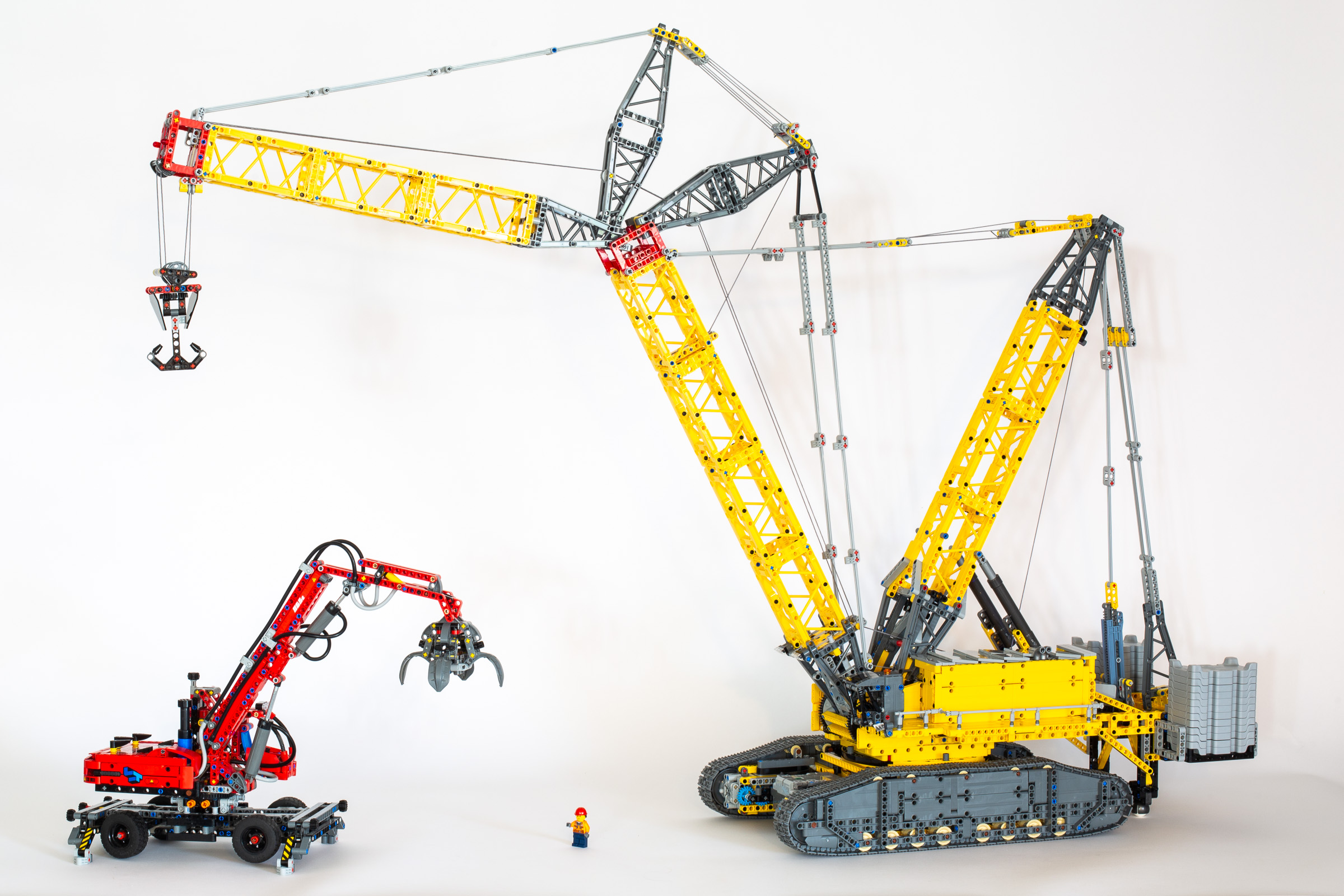 Technic Crane Hook #shorts #kirtech #lego #technic #lab #review #set  #Liebherr #crane #pieces 