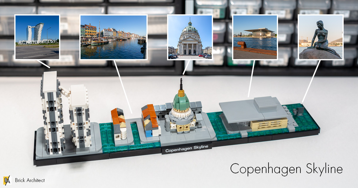 'Copenhagen Skyline' by Rocco - BRICK ARCHITECT