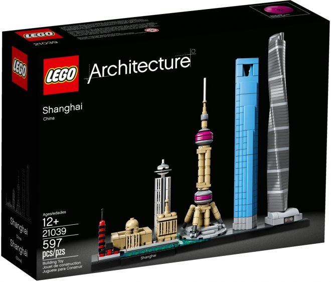#21039 Shanghai Skyline. 597 pieces, $59.99 MSRP.