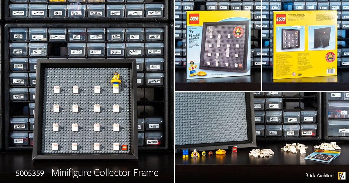 REVIEW du cadre à minifigs LEGO 5005359 Minifigure Collector Frame -  HelloBricks