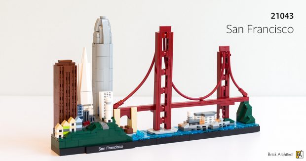 Review 21043 San Francisco Skyline Brick Architect