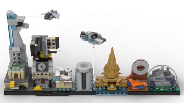 Avengers Skyline