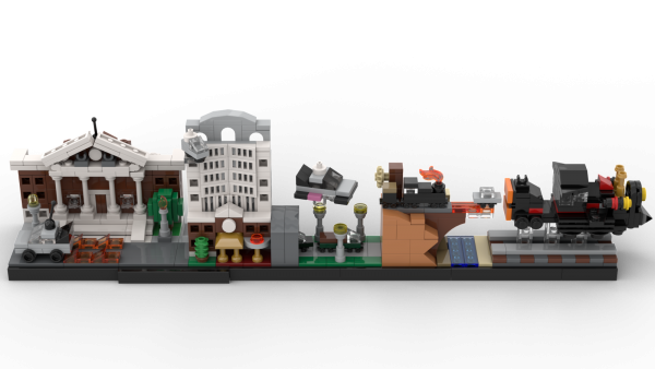 Back To The Future Skyline