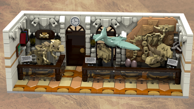 LEGO Tower Dinosaur Museum
