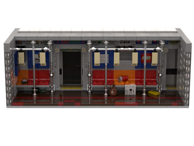 LEGO Tower Subway and Subway Station