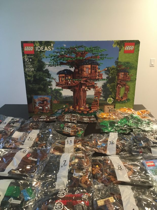 #21318 IDEAS Tree house box and packaging