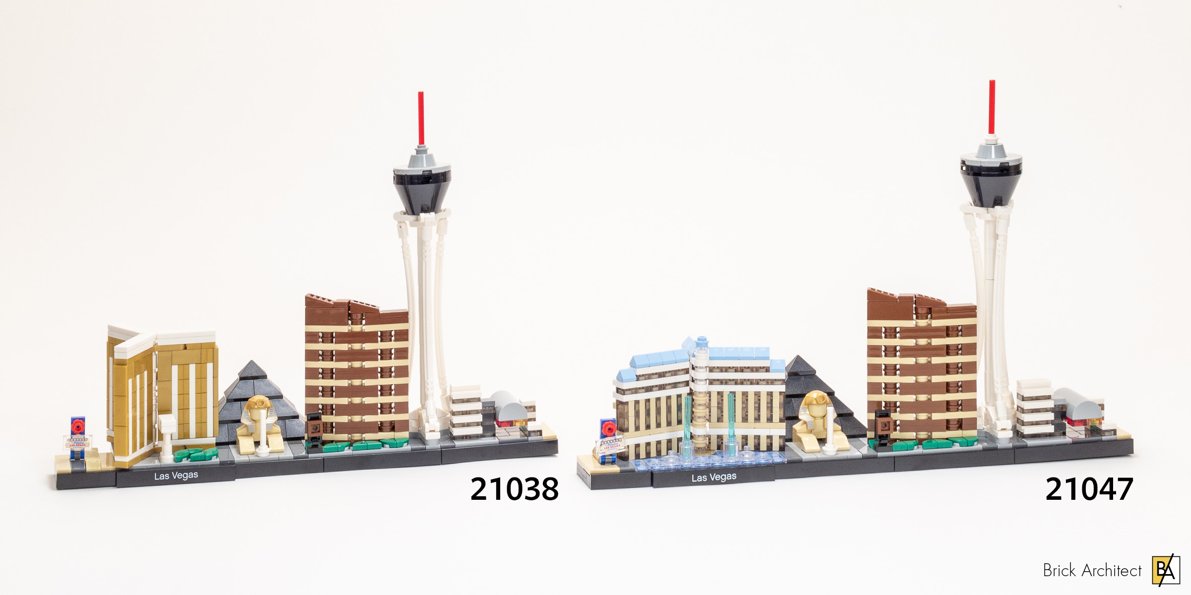 Review: #21038 Las Vegas Skyline (with Mandalay Hotel) - BRICK ARCHITECT