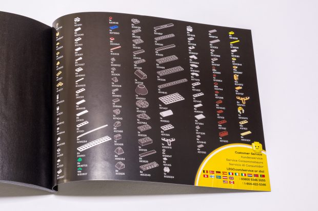 Parts list for #21038 Las Vegas Skyline.