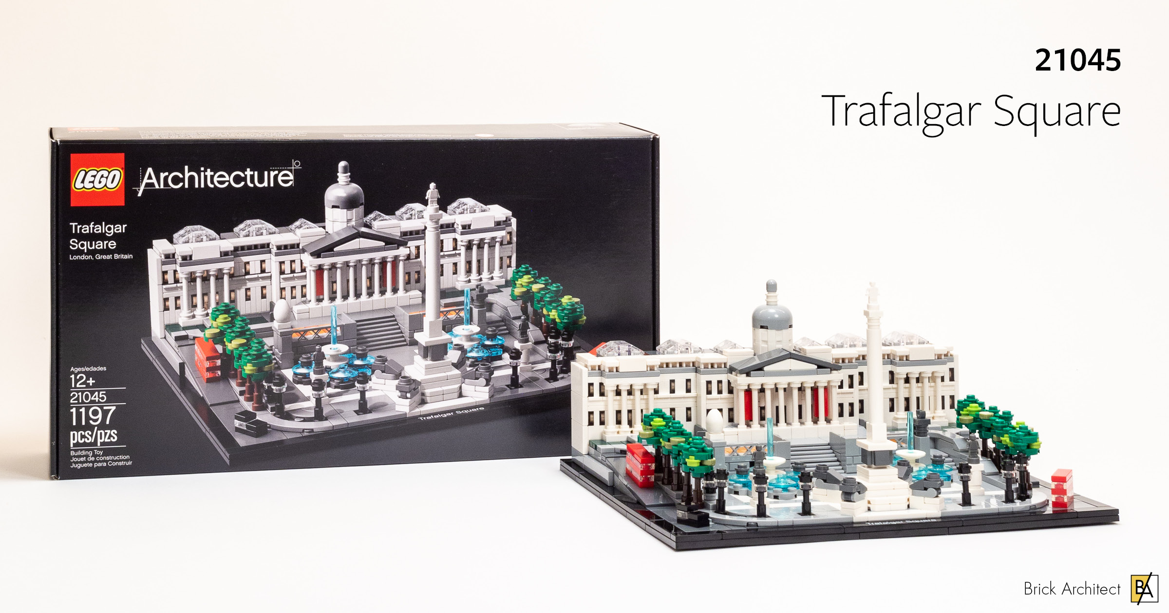 Review: #21045 Trafalgar Square - BRICK ARCHITECT