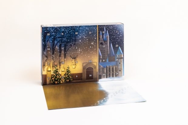 Create a lavish display in the Hogwarts Great Hall.