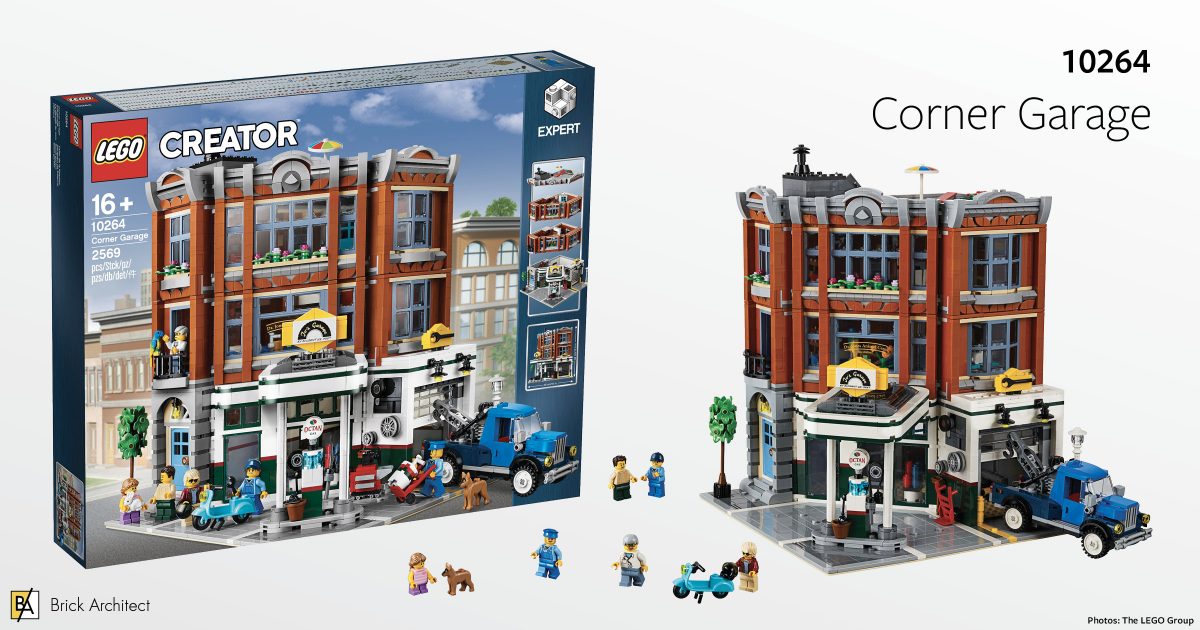 Review 10264 Corner Garage BRICK ARCHITECT
