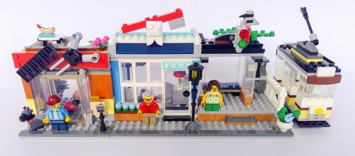 Alternate Build featuring Market Street with Tram.