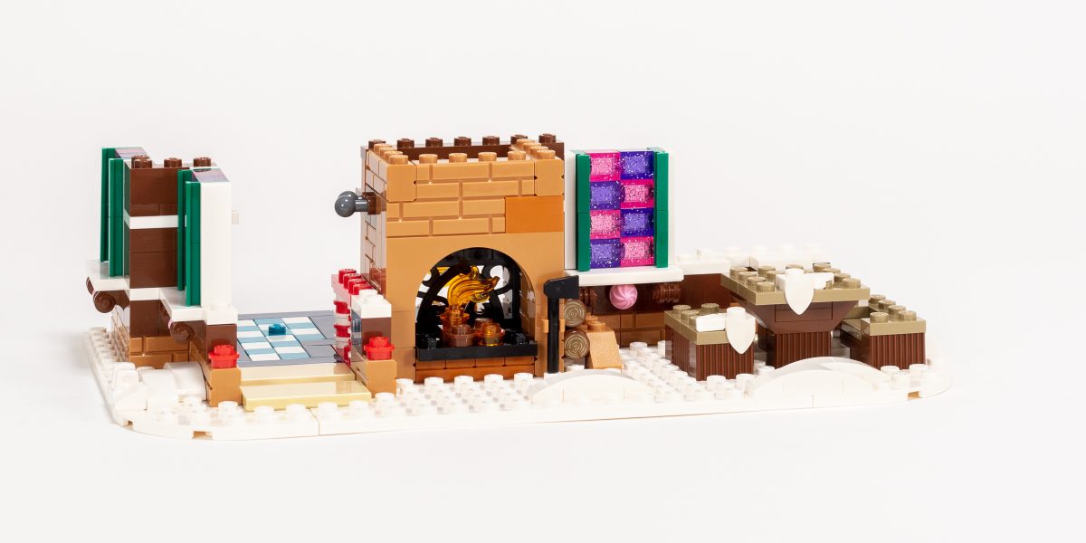 Exterior, by the end of Bag 1.