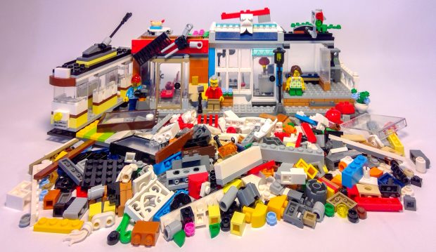 A lot of leftover parts in both alternate builds.