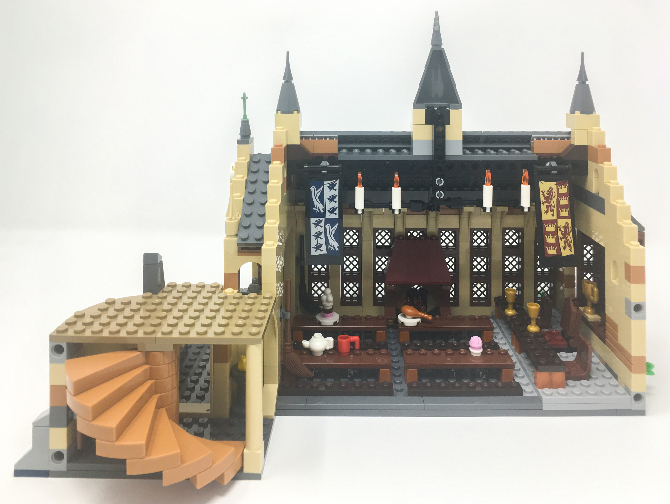 New lego Harry Potter Hogwarts Great Hall For Kids  Building Castle Hall.