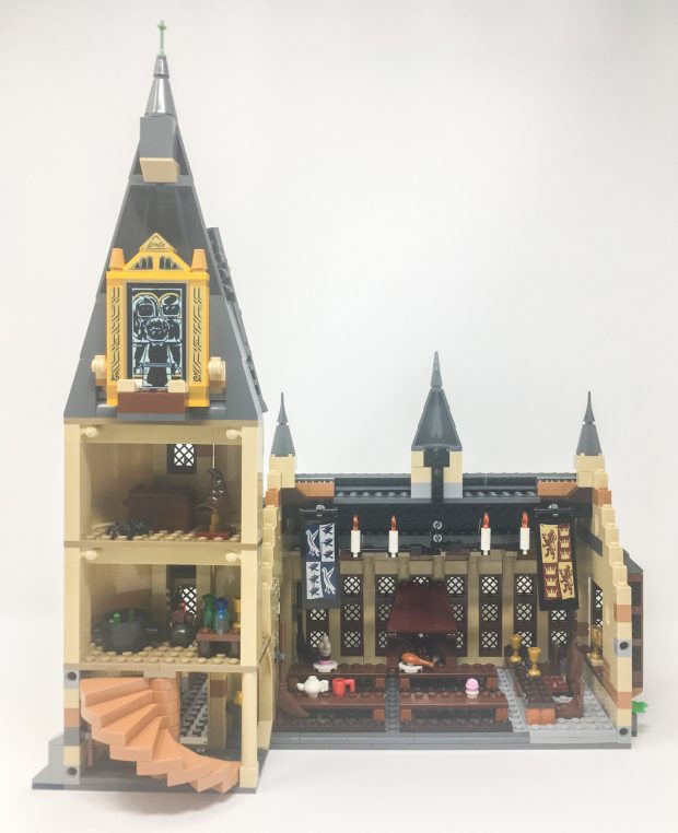 A variety of classrooms are built in the tower that is adjacent to the great hall.