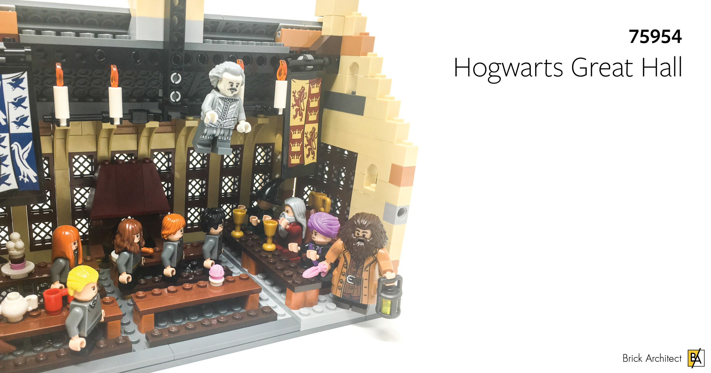 Lego Harry Potter STICKER SHEET 1 ONLY for set 75954 Hogwarts Great Hall 