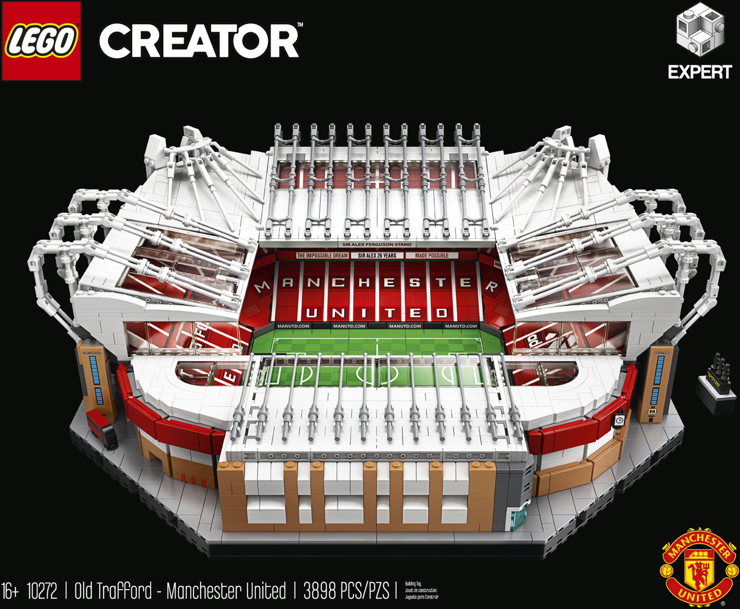 Ideas 10272 Building Blocks City Series Old Trafford Legends Stadium Toys Model 