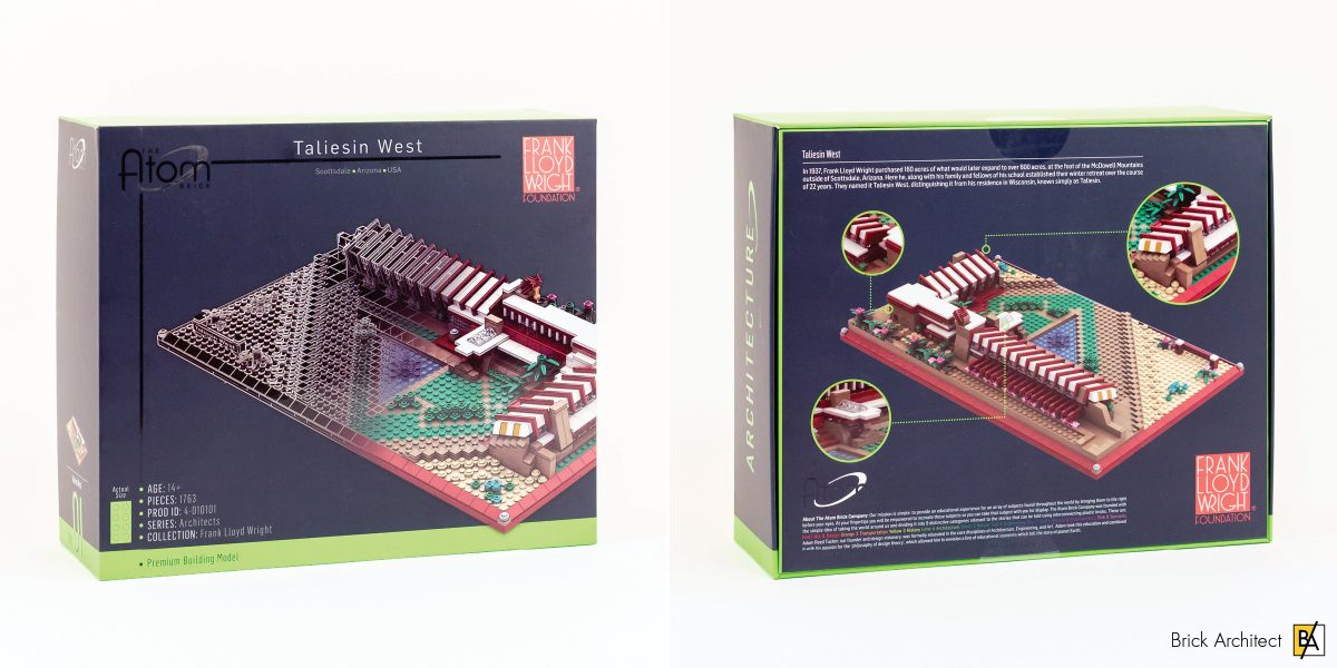 Taliesin West, by The Atom Brick - Box Cover.