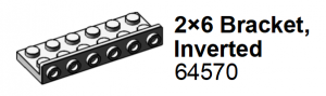 Label for 64570 included in the latest version of LEGO Brick Labels.