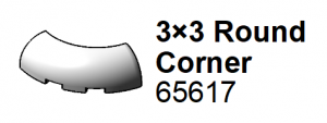 Label for part 65617 will be included in the next version of LEGO Brick Labels.
