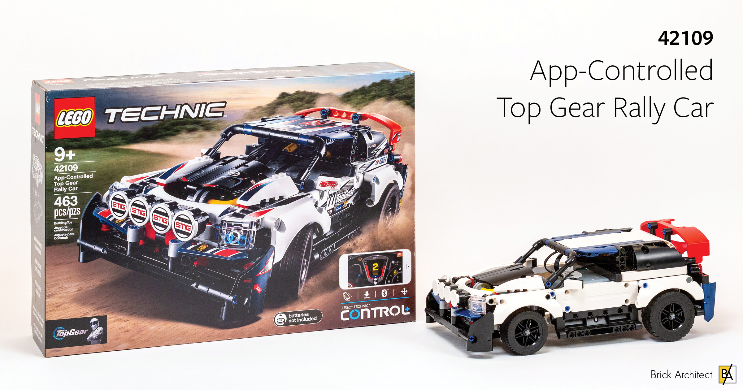 En smule Eastern Shah Review: #42109 App-controlled Top Gear Rally Car - BRICK ARCHITECT