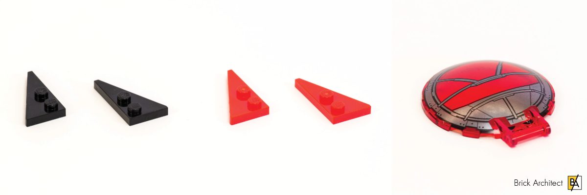 New moulds and new printed parts in this set.