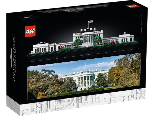 #21054 The White House - Box Back.
