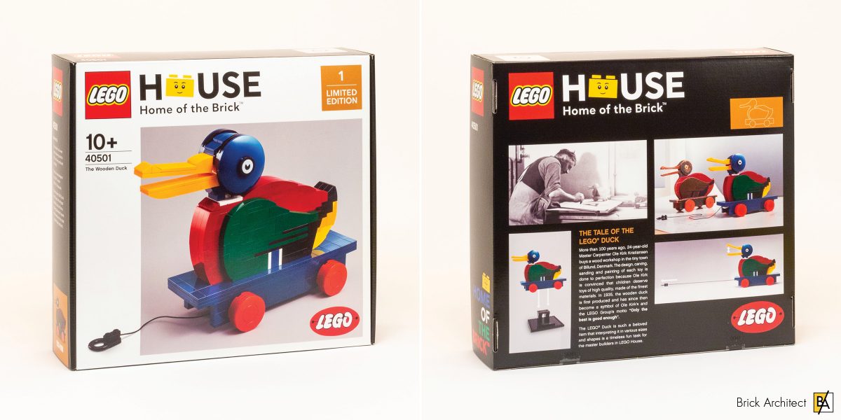 #40501 The Wooden Duck - Box Front and Back.