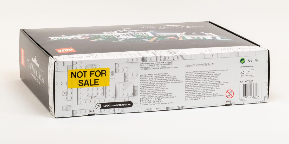 Bottom of the box.