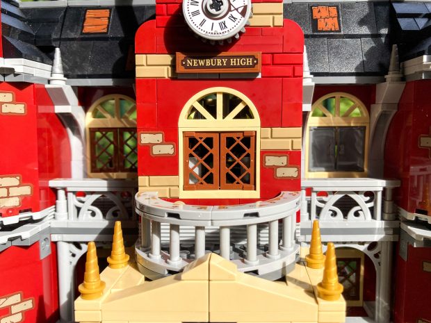 Cracks and shutters enhance the abandoned feel.